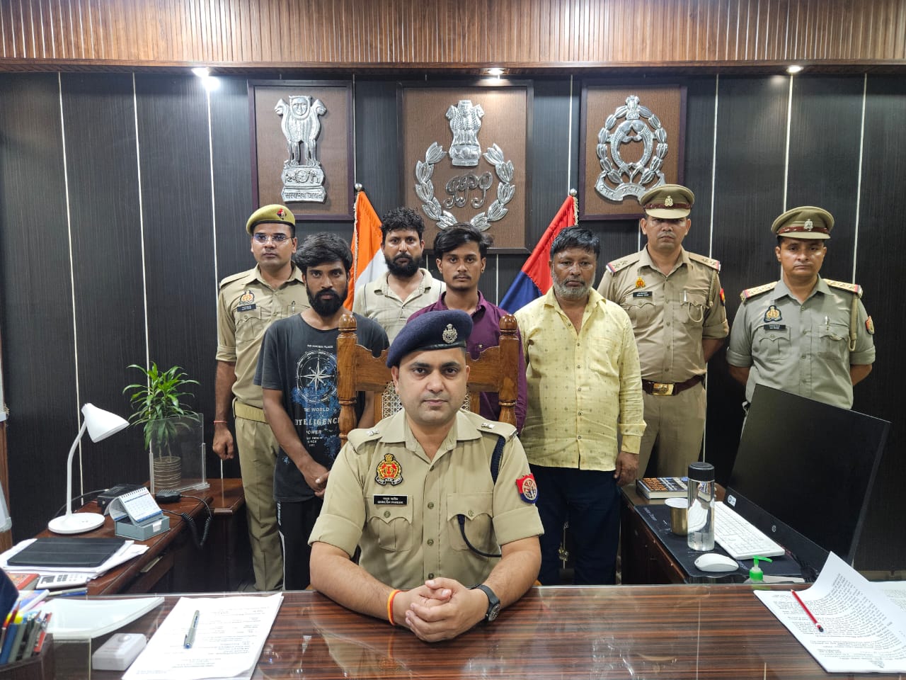 ब्लड की कालाबाजारी करने वाले गिरोह के चार सदस्यों को बरेली कोतवाली पुलिस ने किया गिरफ्तार।